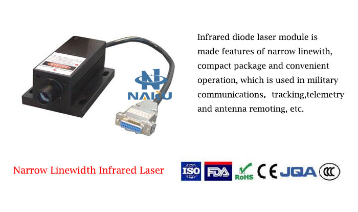 1550nm Narrow Linewidth Diode Laser 1~10mW